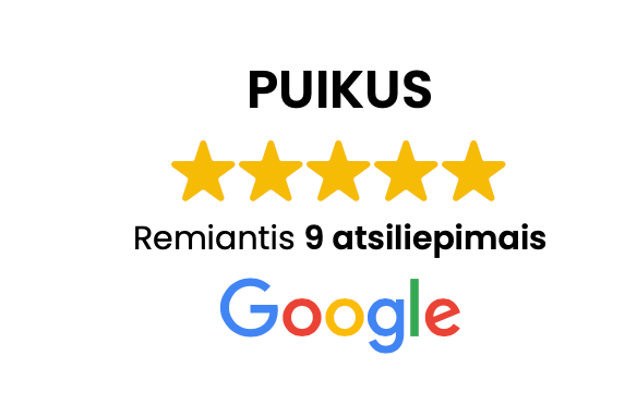 Google įvertinimas