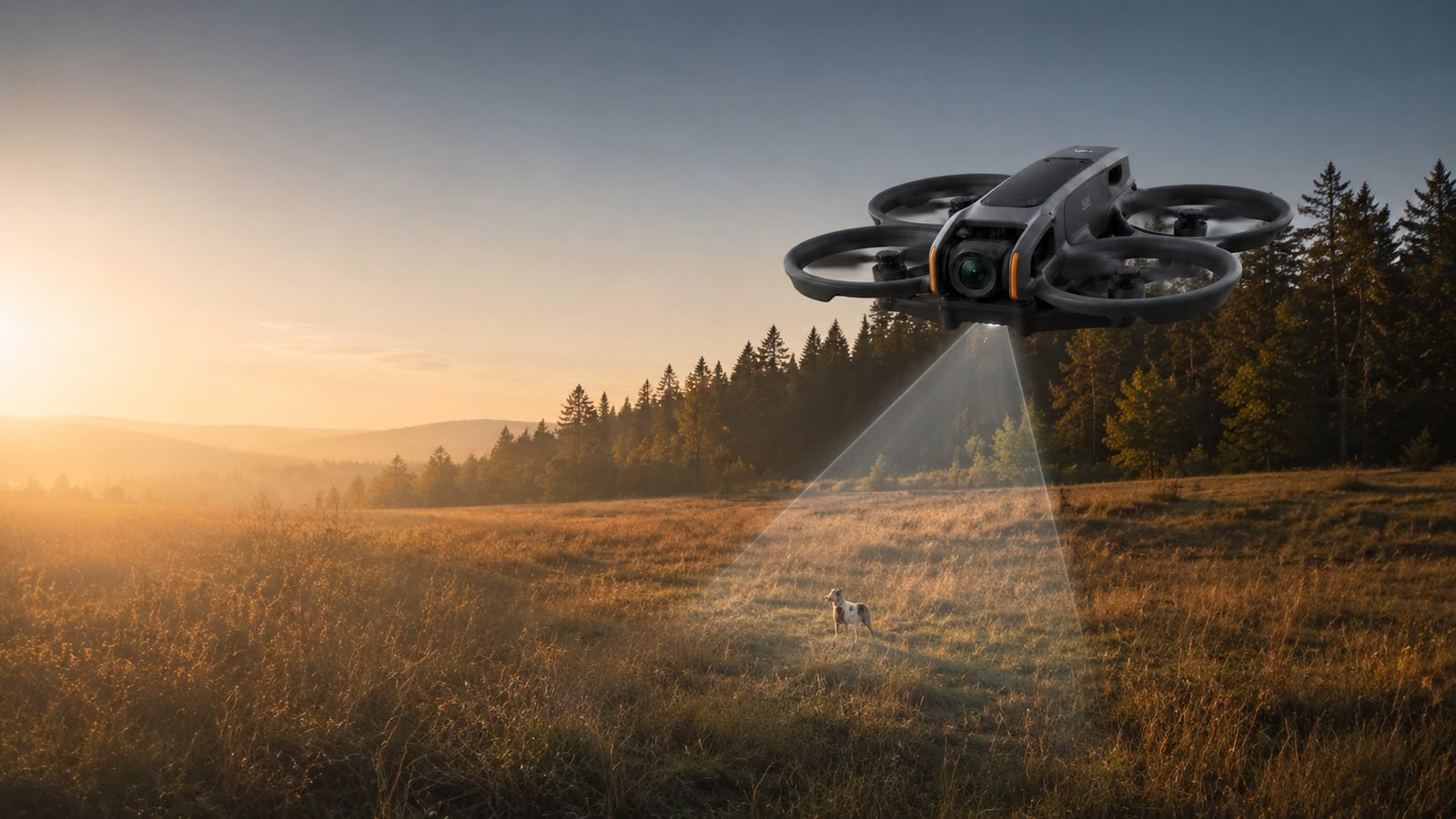 Gyvūnų paieška dronais
